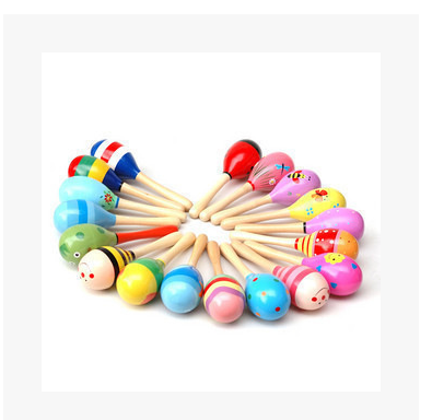 Wooden Ball Rattle