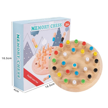 Kids Wooden Memory Chess
