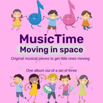 Music time  - moving in space