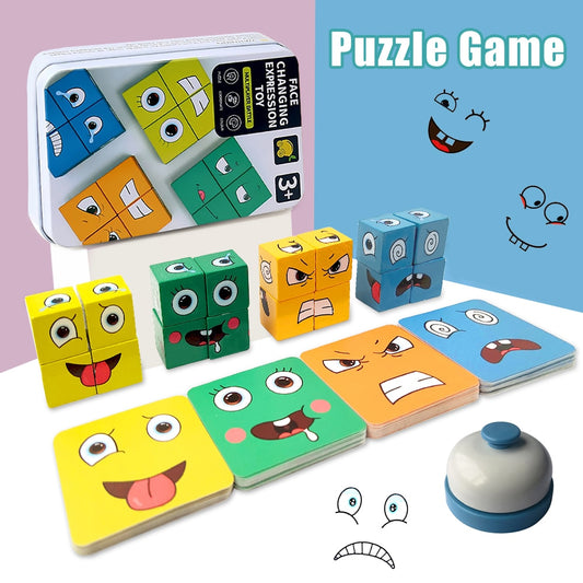 Kids Face Change Cube Game